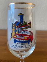 1974 VEB AWE Wartburg IFA DDR Bierglas Pilstulpe Goldrand Baden-Württemberg - Ravensburg Vorschau