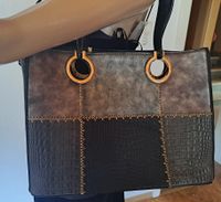 Handtasche Patchwork-Muster vorne Hessen - Bad Schwalbach Vorschau