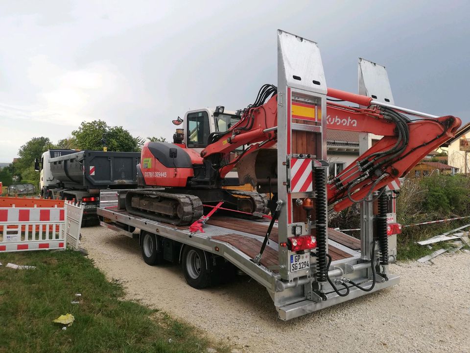 Baggerarbeiten Erdbau Bagger mit Fahrer mieten vermieten in Geislingen an der Steige