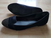 H&M Ballerinas 39 schwarz Perlen Strass Sommer Schuhe Damen Hessen - Lautertal Vorschau