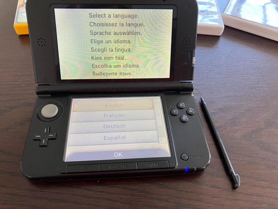 Nintendo 3DS XL + Hülle + 5 Spiele in Haselünne