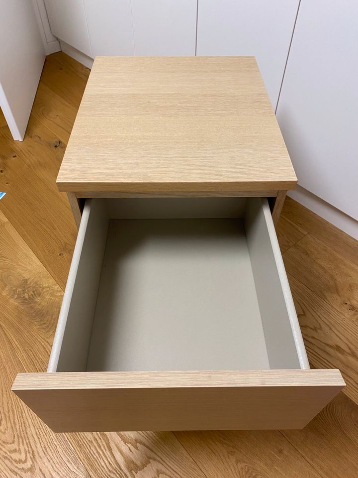 IKEA Malm Nachttisch, kleine Kommode mit 2 Schubladen in Irsch