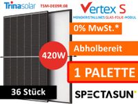 115 EUR pro ST. 420W Trina Solar Vertex S Black Frame 1 Palette 36 St. - VERSAND INKL. - Solarmodul Solarpanel Berlin - Tempelhof Vorschau