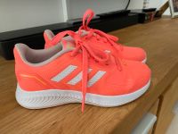 Adidas, Gr. 30, Sneaker, Kinder, Turnschuh, neon, apricot Bayern - Salzweg Vorschau