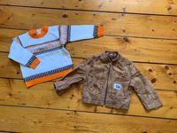 Nostalgisch DDR Babykleidung Pullover Jacke Leder 92, 98 Sachsen-Anhalt - Halle Vorschau