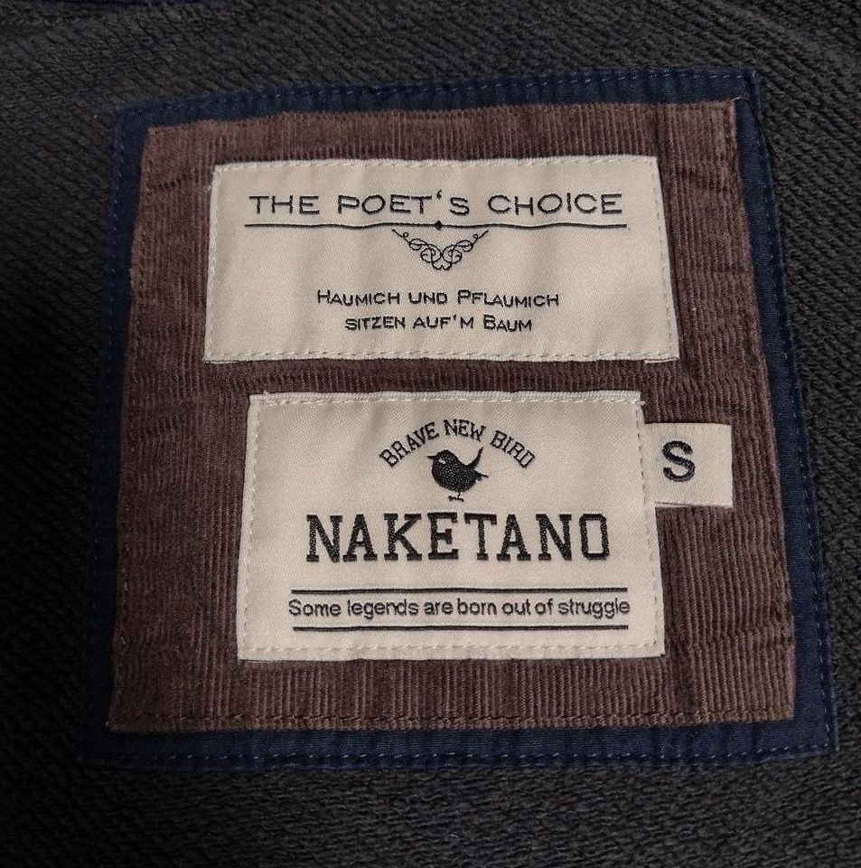 Naketano Brave New bird Jacke the poet's choice Gr S 36 in Wathlingen