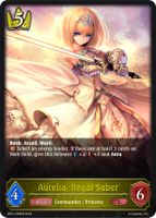 Aurelia, Regal Saber - BP01-028EN - Shadowverse: Evolve West - Unterliederbach Vorschau