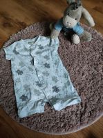 H&M Schlafanzug Größe 68 Teddy grau Kurzarm Sommer Niedersachsen - Neustadt am Rübenberge Vorschau