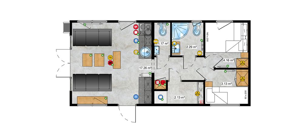 Mobilheim / Modulhaus / Tinyhaus Neu Winterfest Lark Malta KfW40 GeG konform in Gifhorn