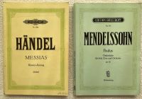 Klavierauszüge „Messias (Händel), Paulus (Mendelsohn), gebraucht Kreis Pinneberg - Borstel-Hohenraden Vorschau