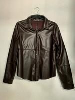 NEUWERTIG/NA-KD Lederjacke/Lederhemd/GrS-M/38-40Lederimität Jacke Berlin - Hellersdorf Vorschau