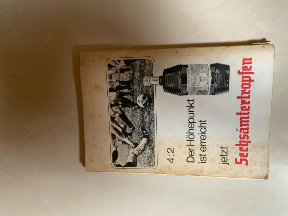 WM Fußballweltmeisterschaft 1966 Buch in Erfurt