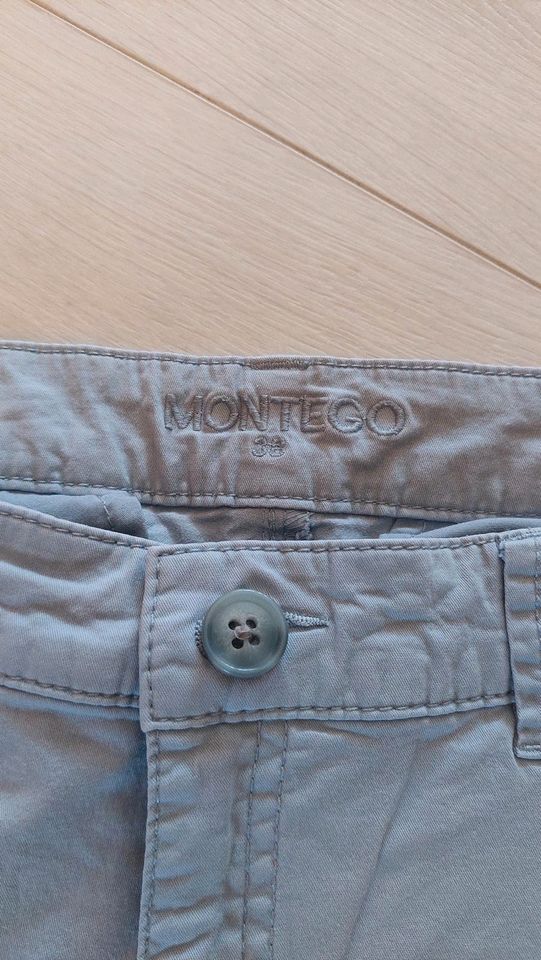 Grau blaue Stoff Hose 38 Montego in Osnabrück