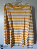 BENETTON - Sommer Pullover - gelb/weiss - Gr XL Düsseldorf - Bilk Vorschau