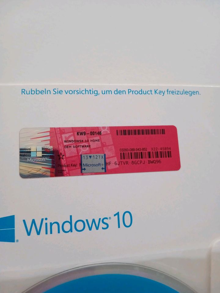 Windows 10 64 bit Home DE in Wilhelmshaven