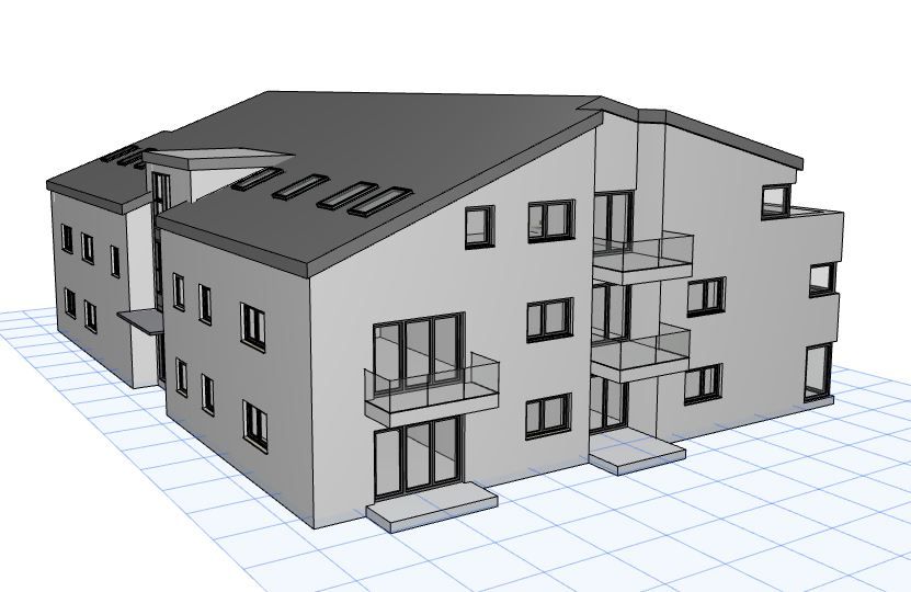 Place to be! Schlüsselfertig für 3.400€/m²   Neubau Mehrfamilienhaus 14 WE - KFW QNG NH! in Tostedt