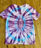Shirt T-Shirt Batik Tie Dye Gr. L Hippie Goa Psy Unisex Handmade Saarland - Beckingen Vorschau