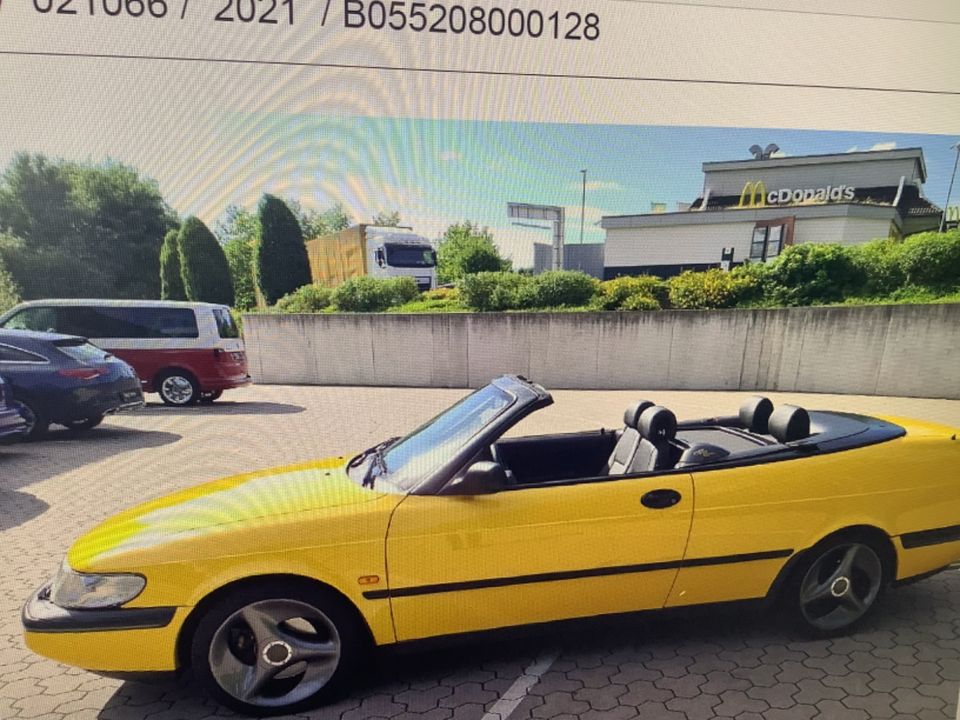 Saab 900 Cabrio-Sondermodell Mellow Yellow❗️❗️❗️ in Recklinghausen