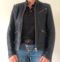 S Oliver Lederjacke blau Gr. S im Bikerlook Nordrhein-Westfalen - Monheim am Rhein Vorschau