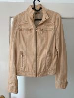 Lederjacke, Lederimitat, beige, M, Jacke, italienisch, Damenjacke Sachsen - Plauen Vorschau