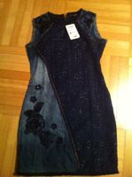 Desigual Kleid mit Etikett blau jeans Blumen Glitzer NEU 38 40 L Bayern - Stadtbergen Vorschau