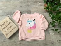 Pullover Baby Mädchen Einhorn rosa Langarm  fng68 Baden-Württemberg - Mössingen Vorschau