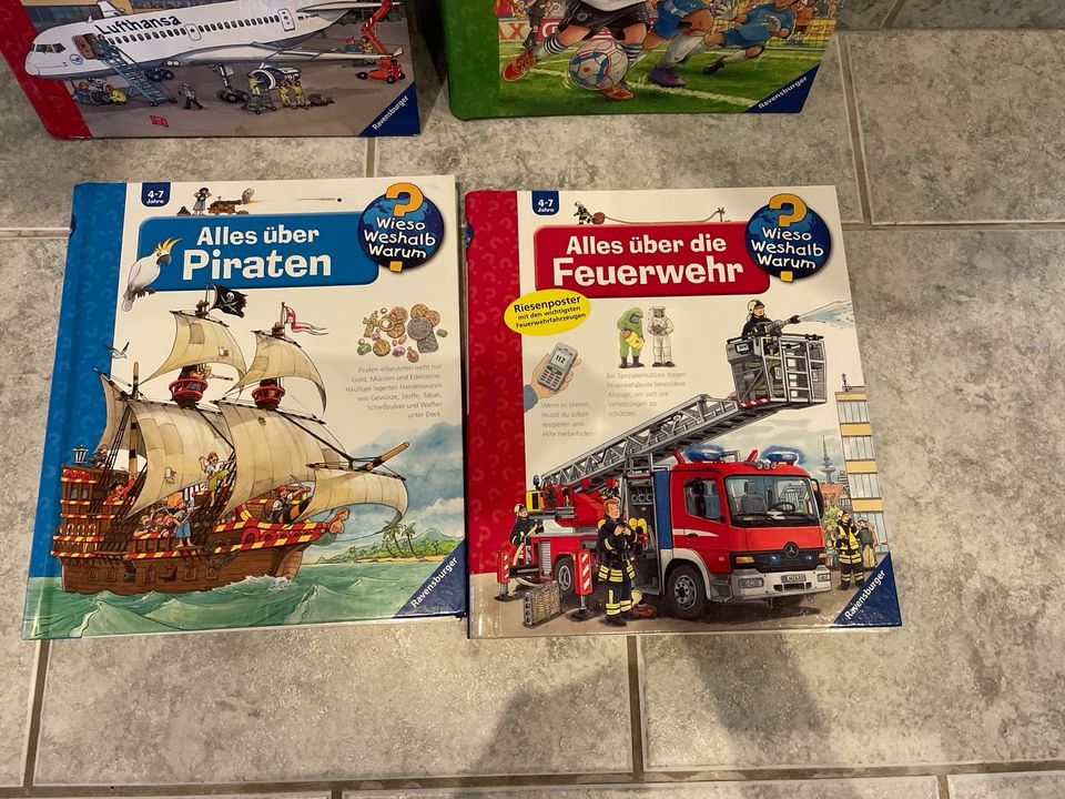 Wieso Weshalb Warum Buch Fußball, Flugzeuge in Altenstadt