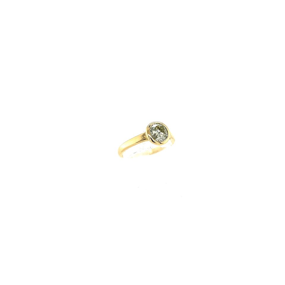 Ring aus 585/- Gelbgold mit Brillant ca. 0,90 ct Nr. 211777 M9 in Hannover