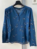 Bluse von Taifun (Gerry Weber) dunkelblau mit Muster Bayern - Jettingen-Scheppach Vorschau