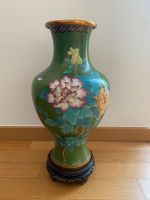 Chinesische Vase Emaille floral Asien Niedersachsen - Osnabrück Vorschau