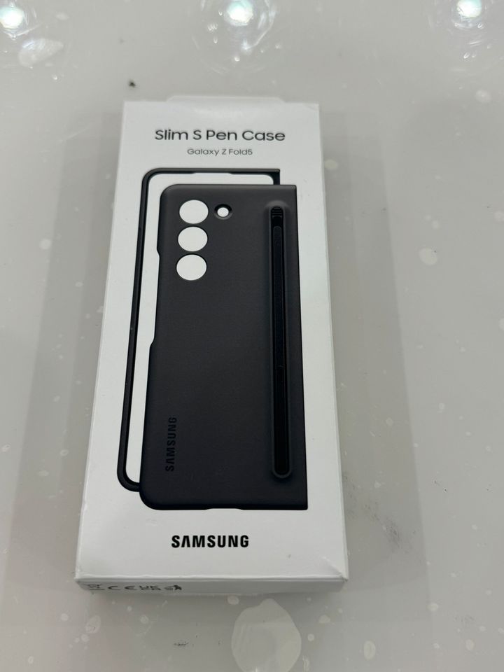 Samsung Fold 5 Galaxy Z Orginale Hülle mit pen mit Panzerglas in Großbottwar