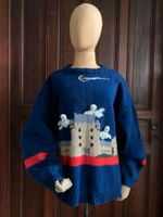 Pullover Vintage Hippie Wolle handgemacht England handmade Geist Hamburg-Mitte - Hamburg Hammerbrook Vorschau