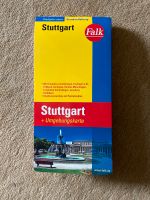 NEU Falk Stadtplan Stuttgart mit Umgebungskarte Route Map Bayern - Deggendorf Vorschau