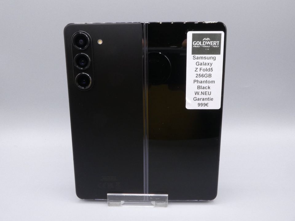 ⚡Samsung Galaxy Z FOLD 5 256GB Black NEUWERTIG⚡ANGEBOTPREIS 989€⚡ in Berlin