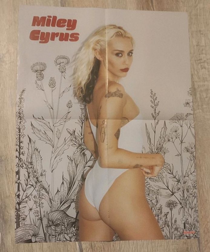 Miley Cyrus Poster in Hude (Oldenburg)