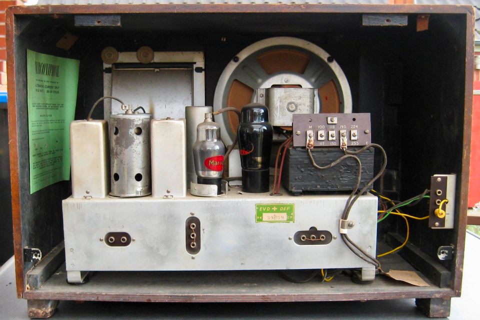 Röhrenradio "Marconi", ca. 1940 in Südergellersen
