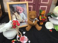 Uralte TEDDYBÄREN Antik? Vintage TEDDY - BILD Brocante 3 tlg. SET Baden-Württemberg - Kirchheim unter Teck Vorschau