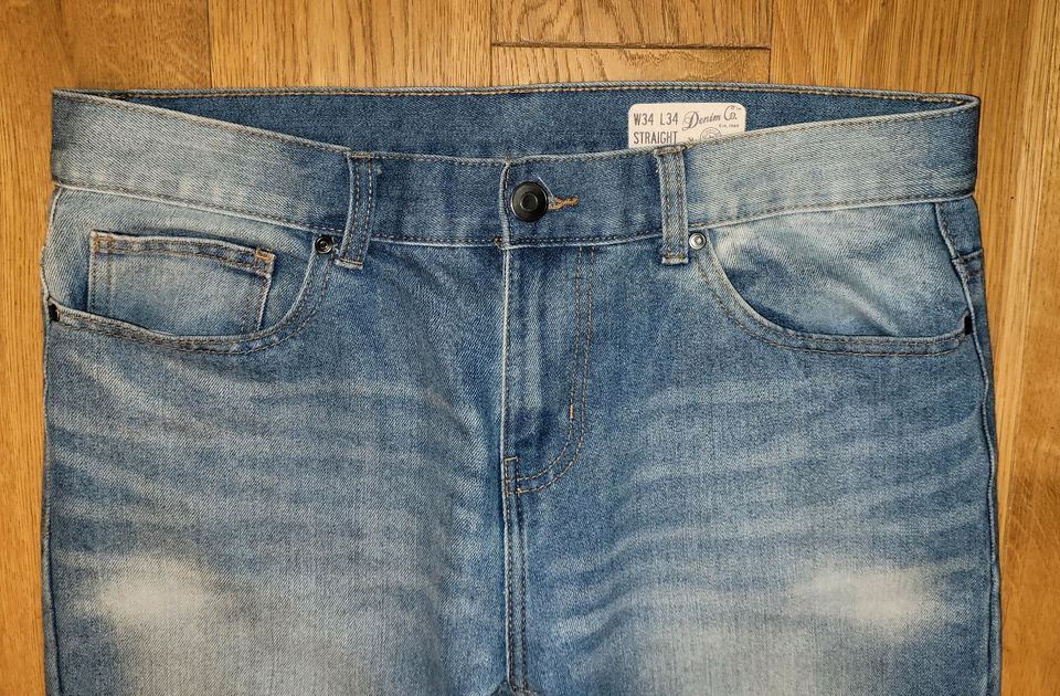 Jeans Denim&Co Größe 34/34 NEU in Moers