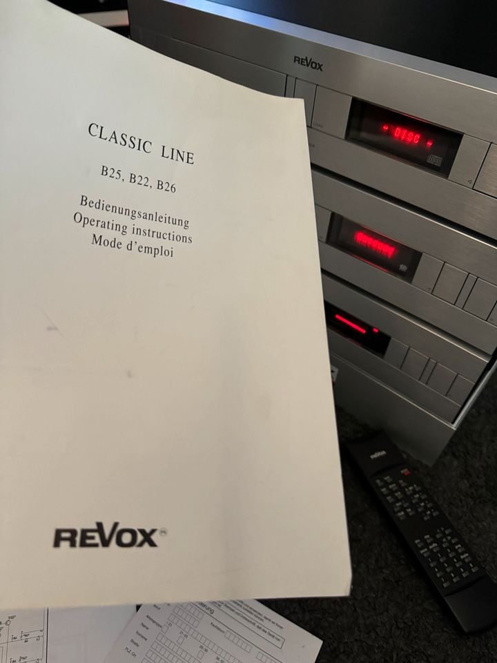 Revox B22 B25 B26 Receiver/ Cd Spieler/ Tuner in Coswig (Anhalt)