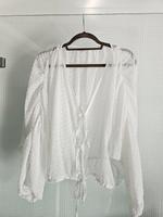 Asos Cropped Bluse, Neu, Gr. L-XL, Weiß Wuppertal - Elberfeld Vorschau