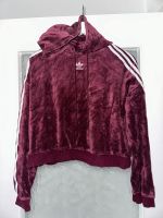 Cropped Hoodie Adidas Dunkelrot Altona - Hamburg Altona-Altstadt Vorschau