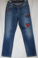 Cambio Jeans 38 blau bestickt vintage piper short Schmetterlinge Baden-Württemberg - Calw Vorschau