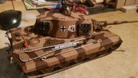 Revell: TIGER II Ausf. B 1:35 gebaut u. bemalt. Bayern - Münnerstadt Vorschau