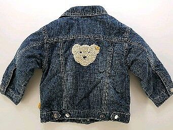 Gefütterte Steiff Jeansjacke Übergangsjacke Gr. 80 in Ulm