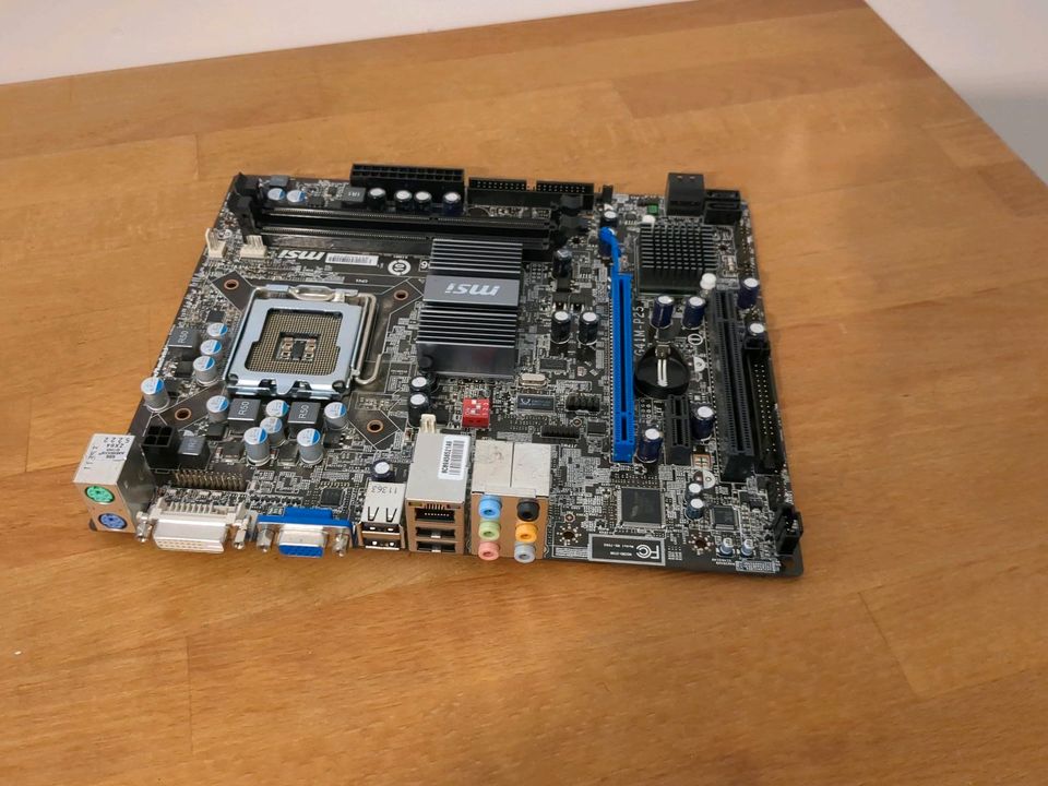 MSI G41M-P25 Mainboard Motherboard inkl. Blende, Sockel 775 in Buchholz in der Nordheide