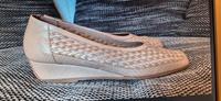 Pumps m. Keilabsatz/ Halbschuhe von Brigitte ,Gr.38,5 gold-beige Bayern - Ruhpolding Vorschau