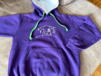 Lila Kapuzenpulli mit Hund Mensch Team Hoodie Oversize Gr S Bayern - Murnau am Staffelsee Vorschau