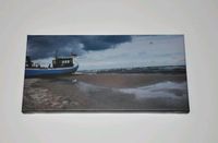 Leinwand, Foto Bild, Usedom, Strand, Boot 19,5 x 40 cm Niedersachsen - Braunschweig Vorschau