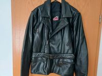 Hein Gericke Leder L Jacke Motorradjacke 52 schwarz vintage Hessen - Weilrod  Vorschau