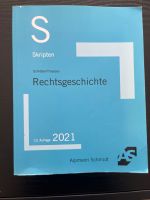 Rechtsgeschichte-Skript Schröder/Thiessen (12. Aufl.) Baden-Württemberg - Tübingen Vorschau